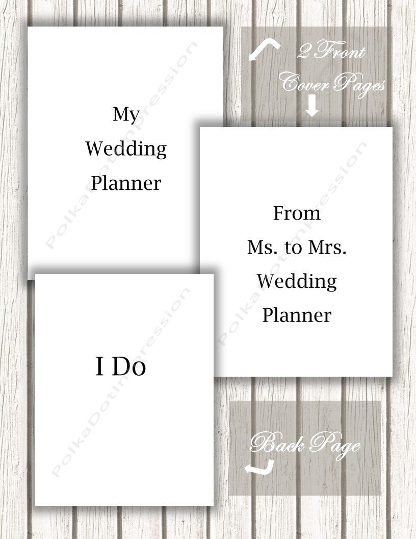 Simply Classic Wedding Planner | Printable Starter Pages - Image 3