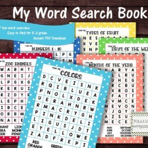 My Word Search Book for Children