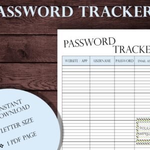 My Password Tracker