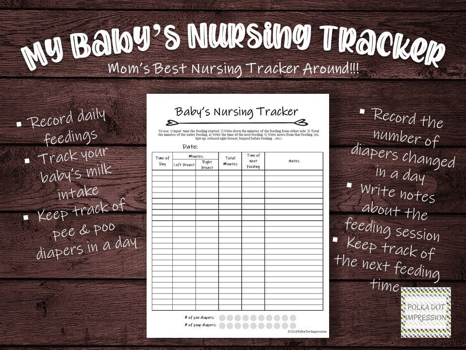 My Baby’s Nursing Tracker