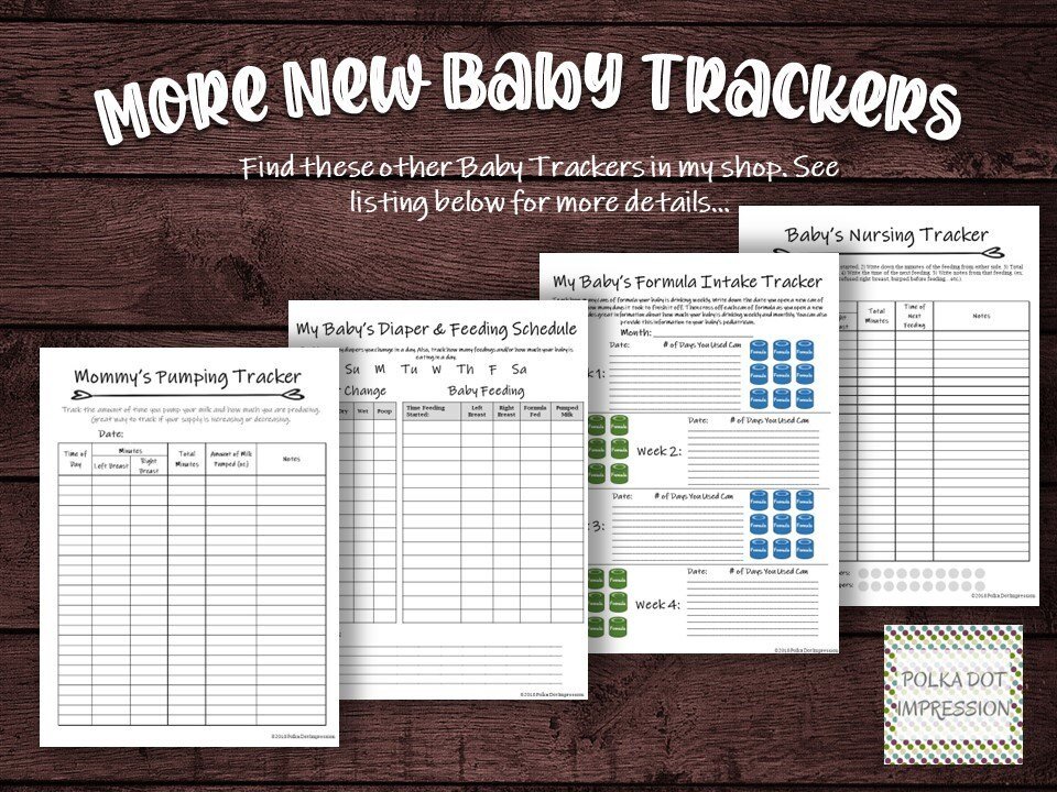 Baby’s Daily Feeding Tracker - Image 3