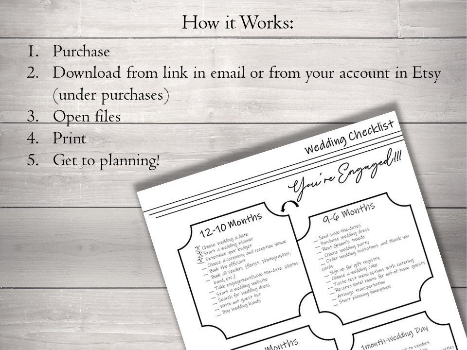 Wedding Checklist - Image 3
