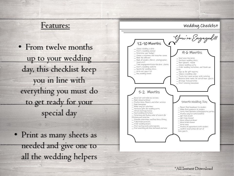 Wedding Checklist - Image 2