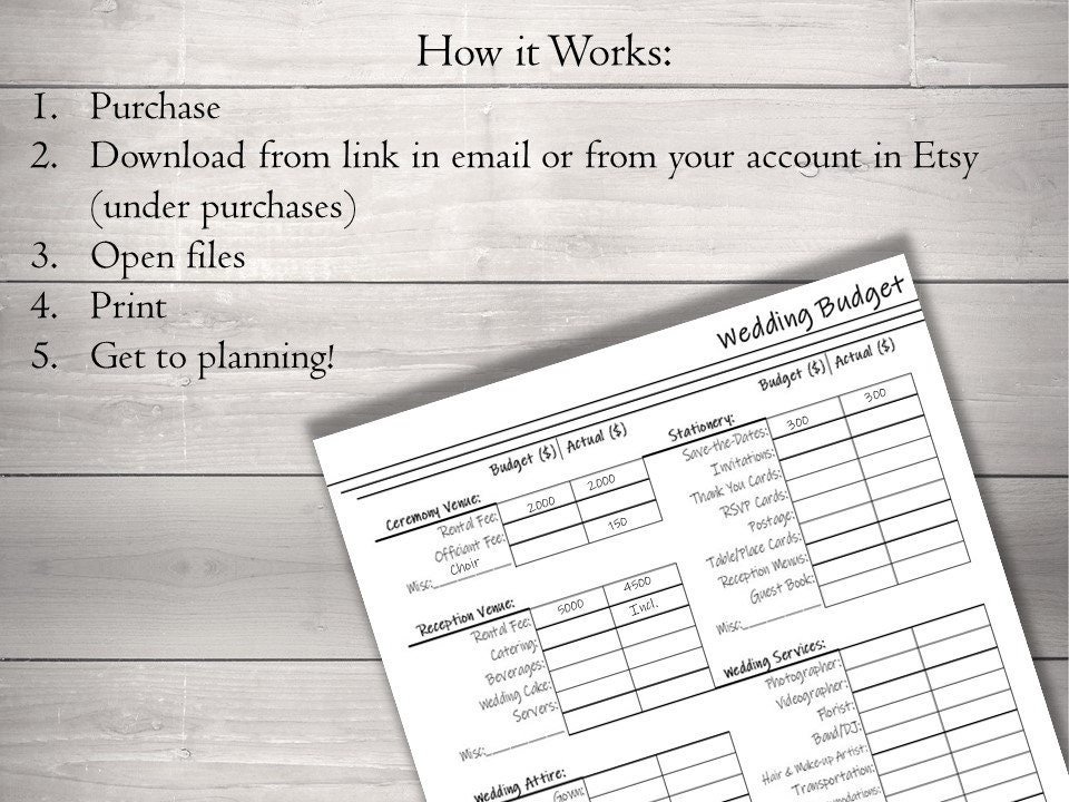 Wedding Budget - Image 3
