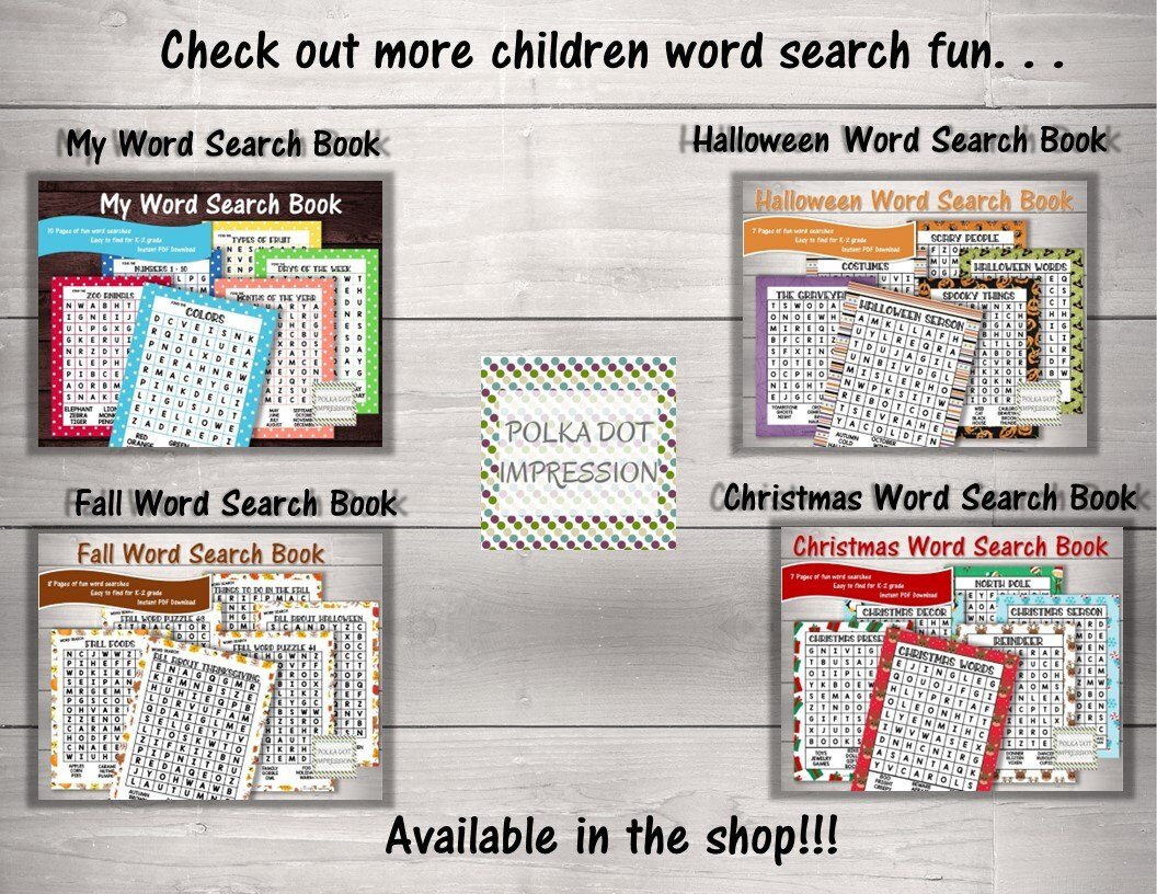 Christmas Word Search Book for Children - Image 4
