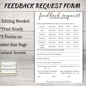 Feedback Request Review Form
