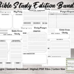 Bible Study Edition Bundle