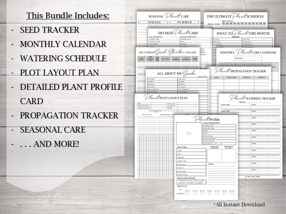 My Plant Profile Bundle - Image 2