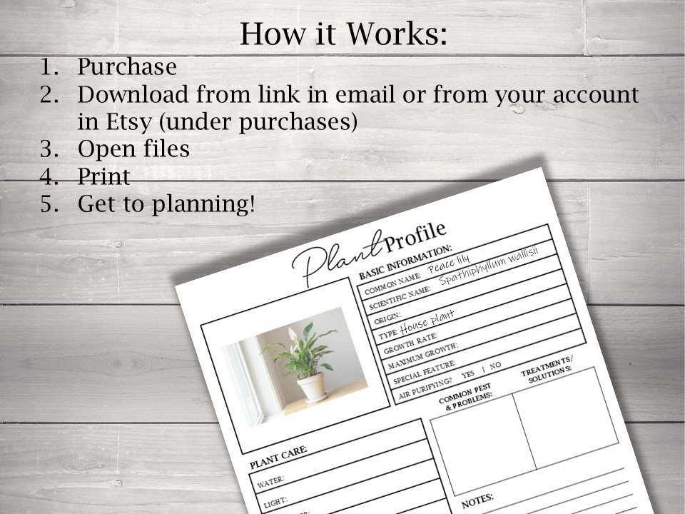 My Plant Profile Bundle - Image 3