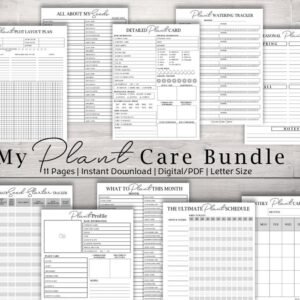 My Plant Profile Bundle
