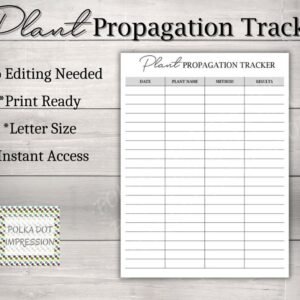 Plant Propagation Tracker