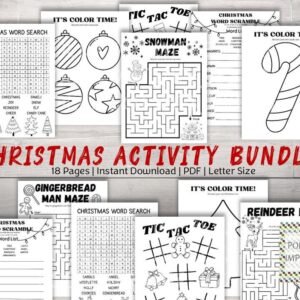 Christmas Activity Bundle for Children