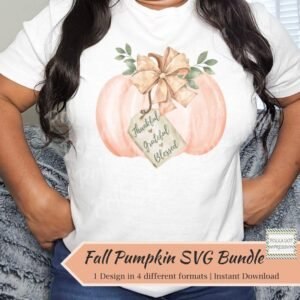 Fall Pumpkin SVG Bundle for Shirts
