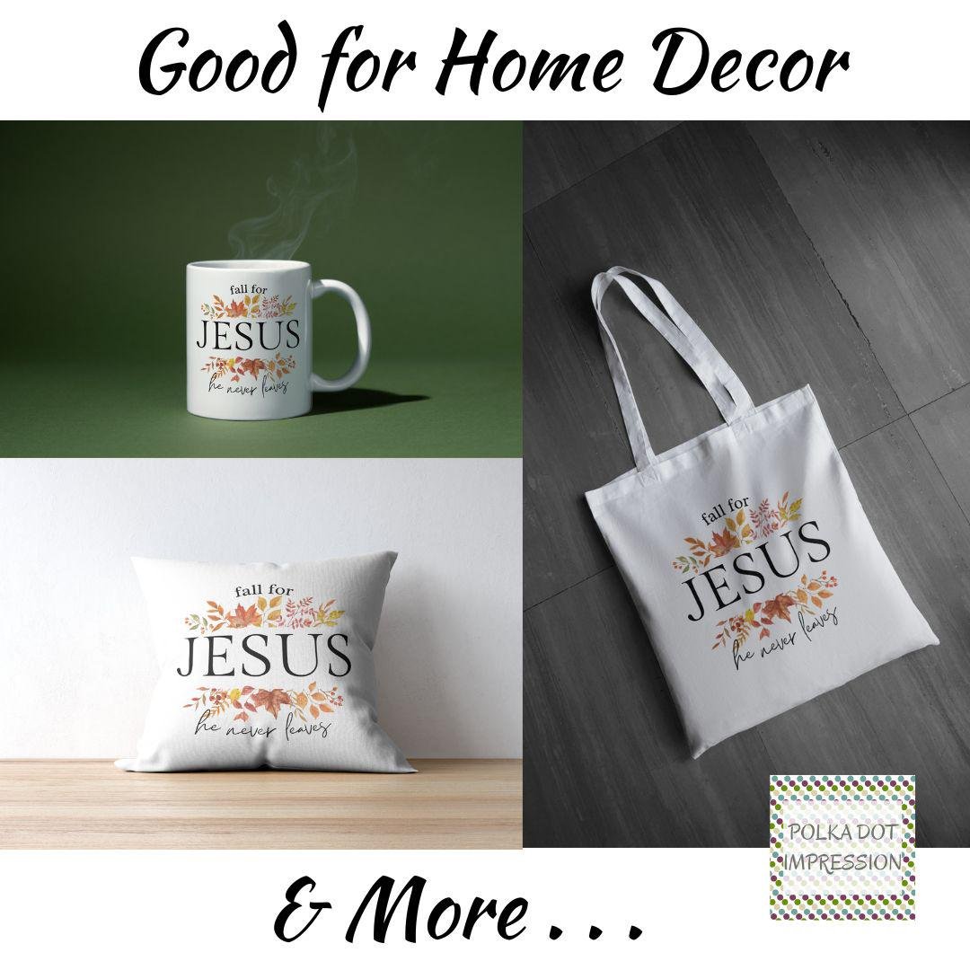 Fall For Jesus SVG Bundle - Image 2