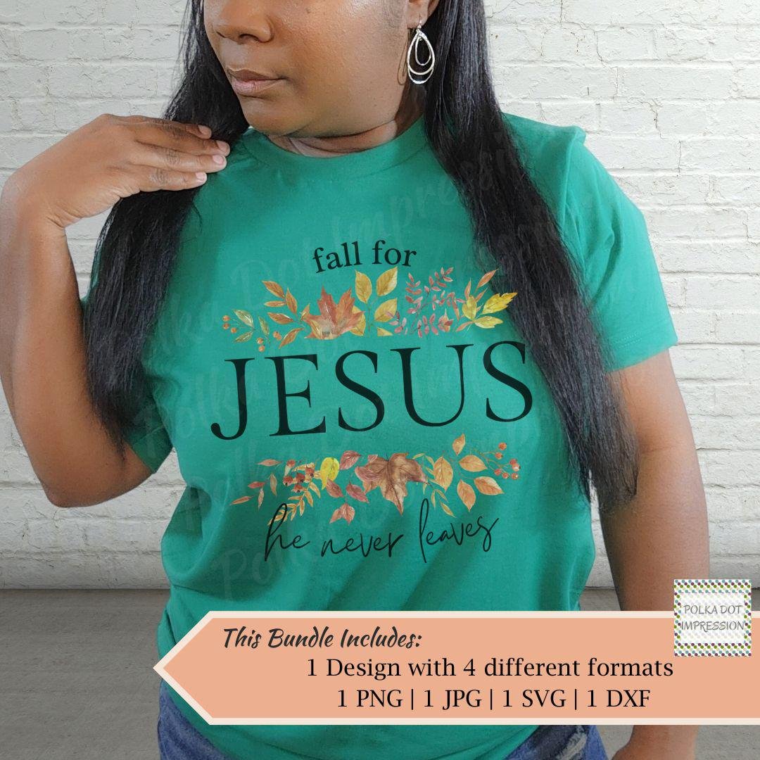 Fall For Jesus SVG Bundle - Image 3