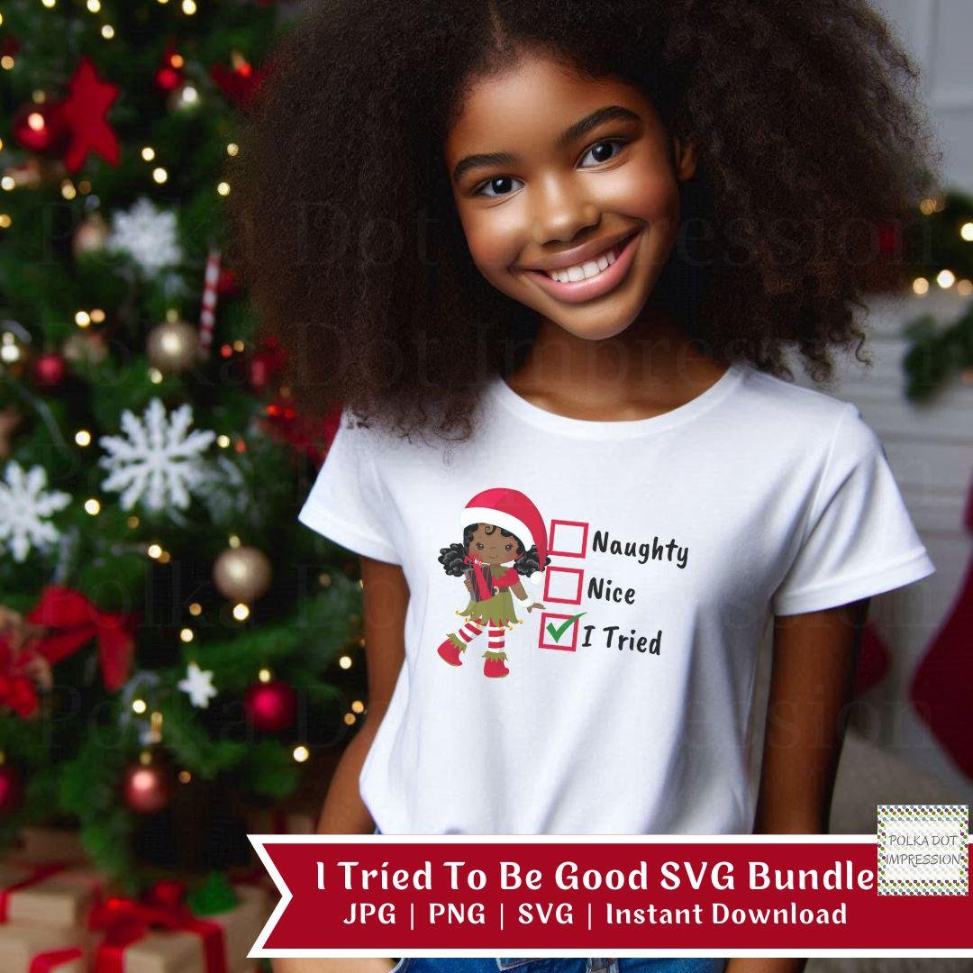 I Tried To Be Good SVG Bundle for Shirts - Image 2