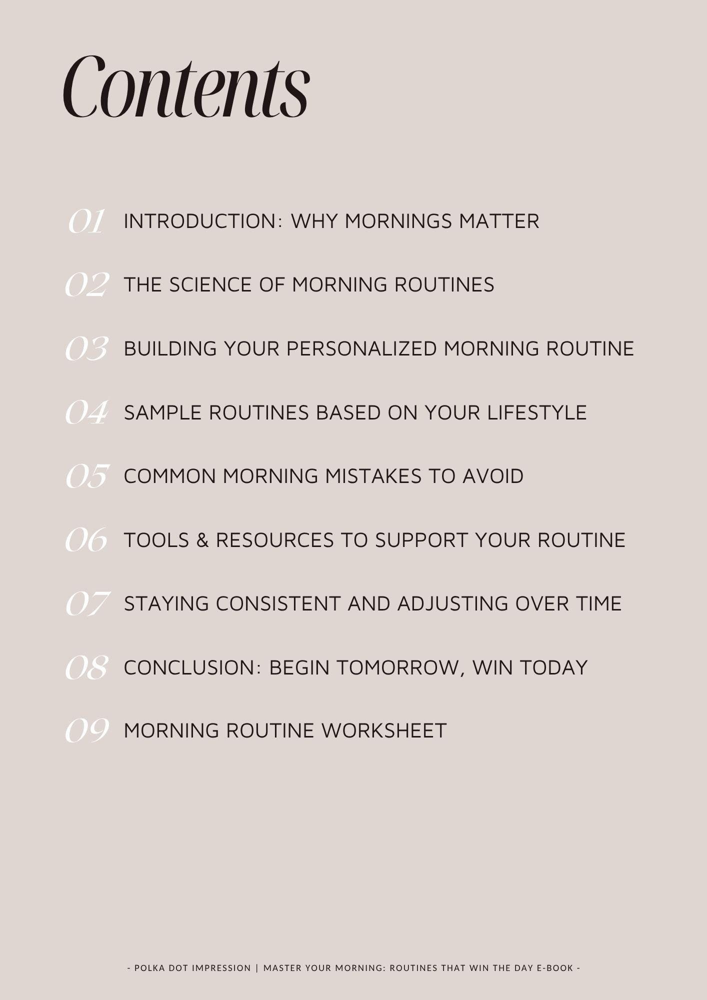 Master Your Morning: Routines That Win the Day E-Book - Image 3