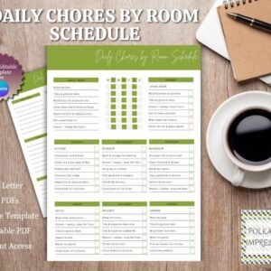 Daily Chore Schedule Printable